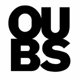 OUBS white logo